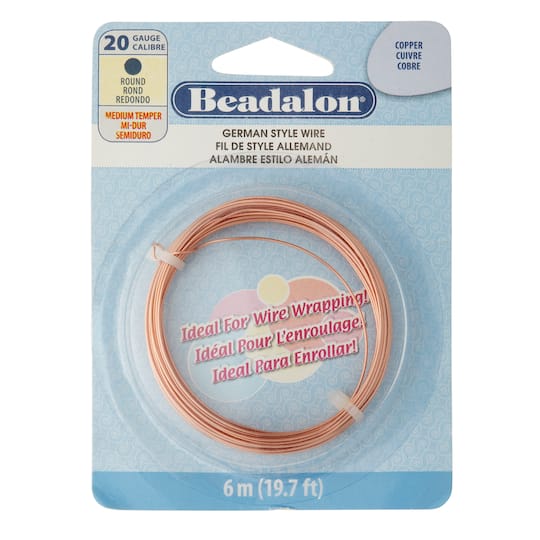 Beadalon® 20 Gauge Round German Style Wire